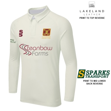 GLASTONBURY CC Dual Cricket Shirt Long Sleeve