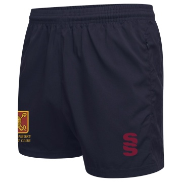 GLASTONBURY CC Performance Gym Short : Navy