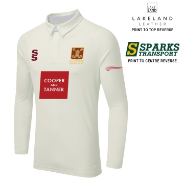 GLASTONBURY CC Dual Cricket Shirt Long Sleeve